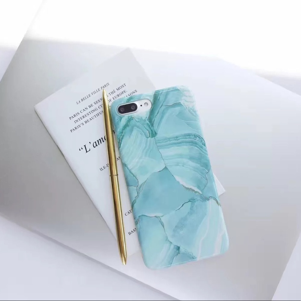 iPhone XR/XS/Max/7/8/+❤️️fresh marble phone case